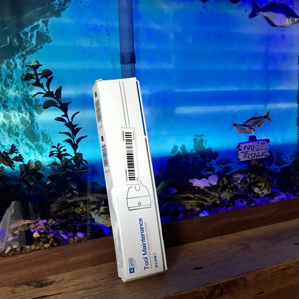 2/$10 NEW Fish Tank Wand Aquarium Scraper Cleaner Long Reach Pet Care Cleaning